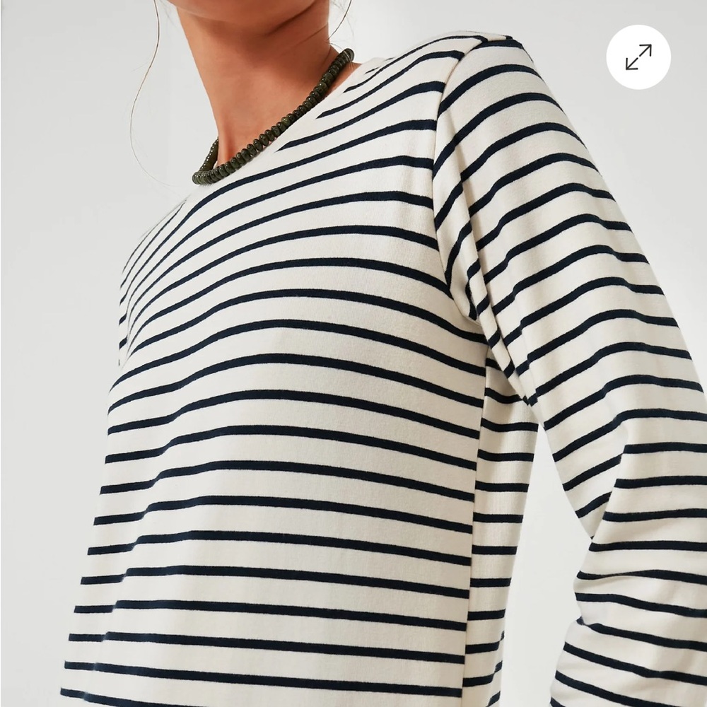 POMANDER PLACE Navy Stripe Gio Maxi Dress - Picture 7 of 12